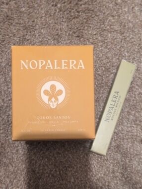 Nopalera Todos Santos Scented Candle And Travel Size Bosque Mistico Edp